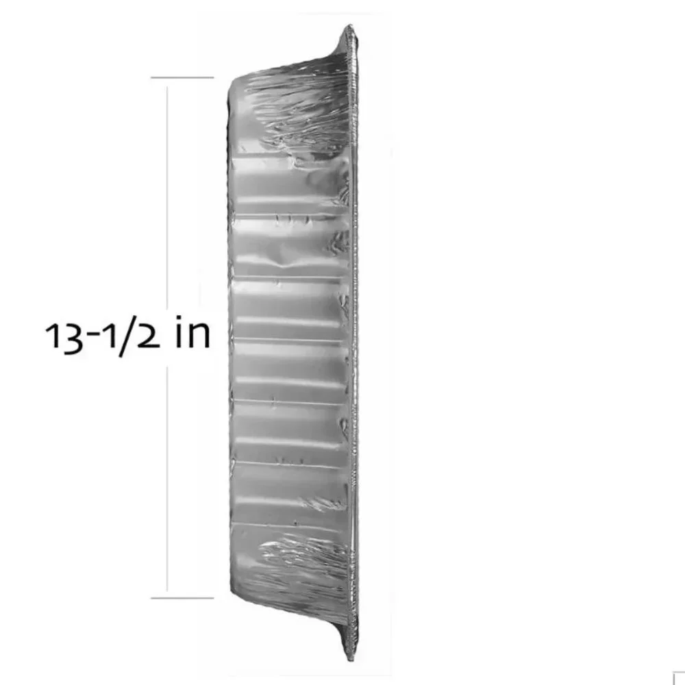 Hani-Foil With Snap On Lid Aluminum Foil Pan 13.5 x 9.6 x 2.75 Inch NEW